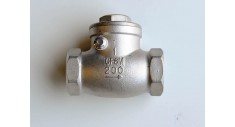 Stainless steel swing check valve screwed bsp fig 965